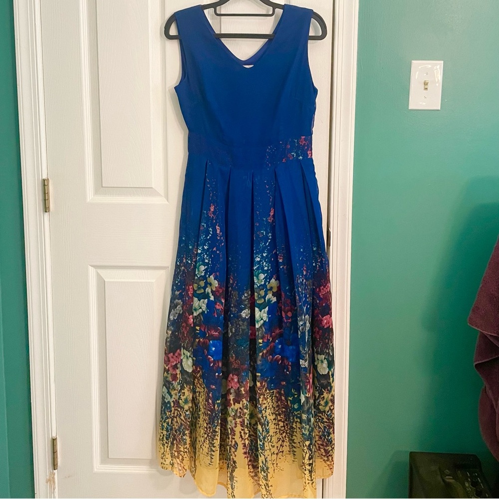 Misslook Floral Colorful Maxi Dress